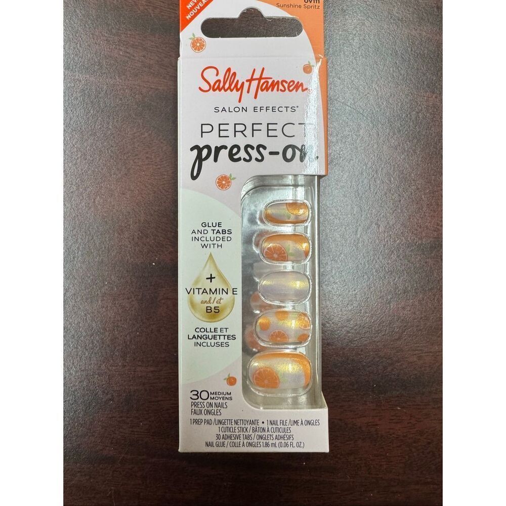 New Sally Hansen Perfect Press-One Nails- Sunshine Spritz
